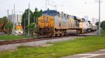 CSX 5414 & Amtrak 515 Dash-8 leading Amtrak Silver Star P092 in Tampa